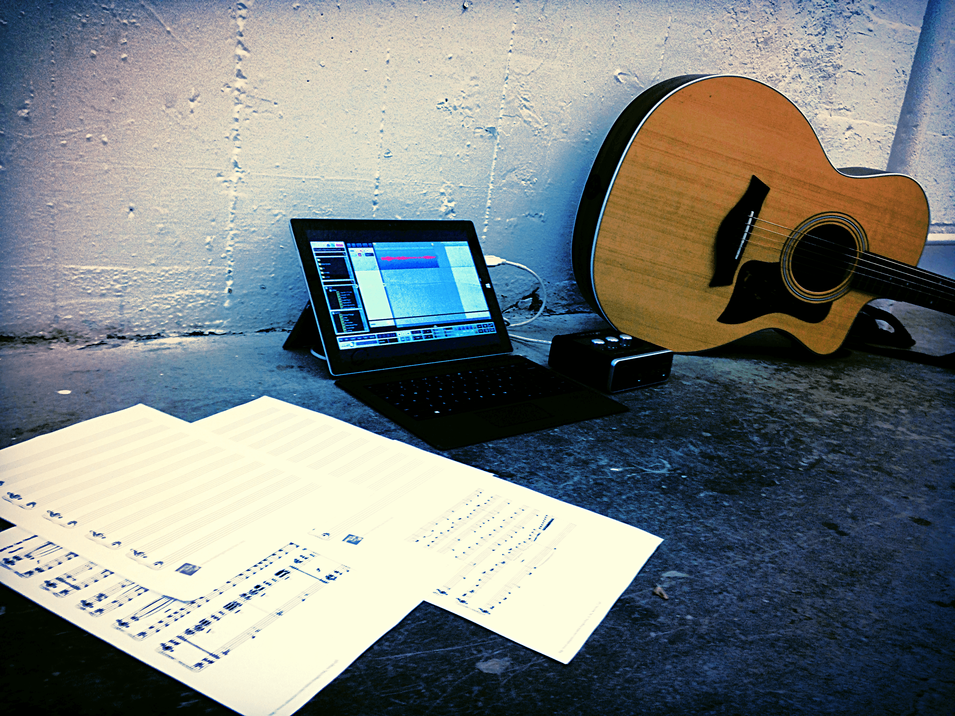 This is the featured image of the Try Starting With The Chords blog article.