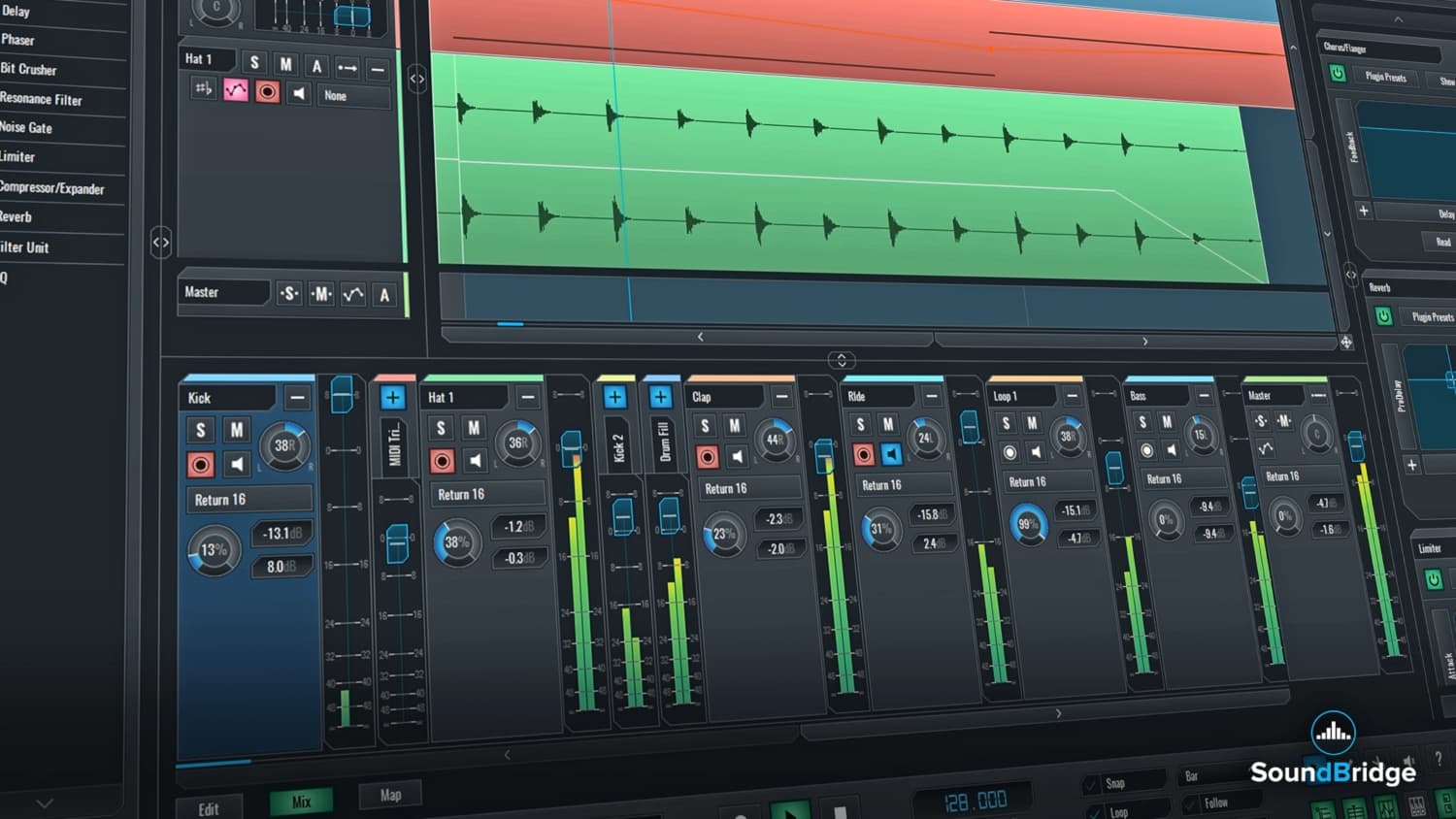This is the featured image of the SoundBridge Widgets: Transport Bar - Part 2 blog article.