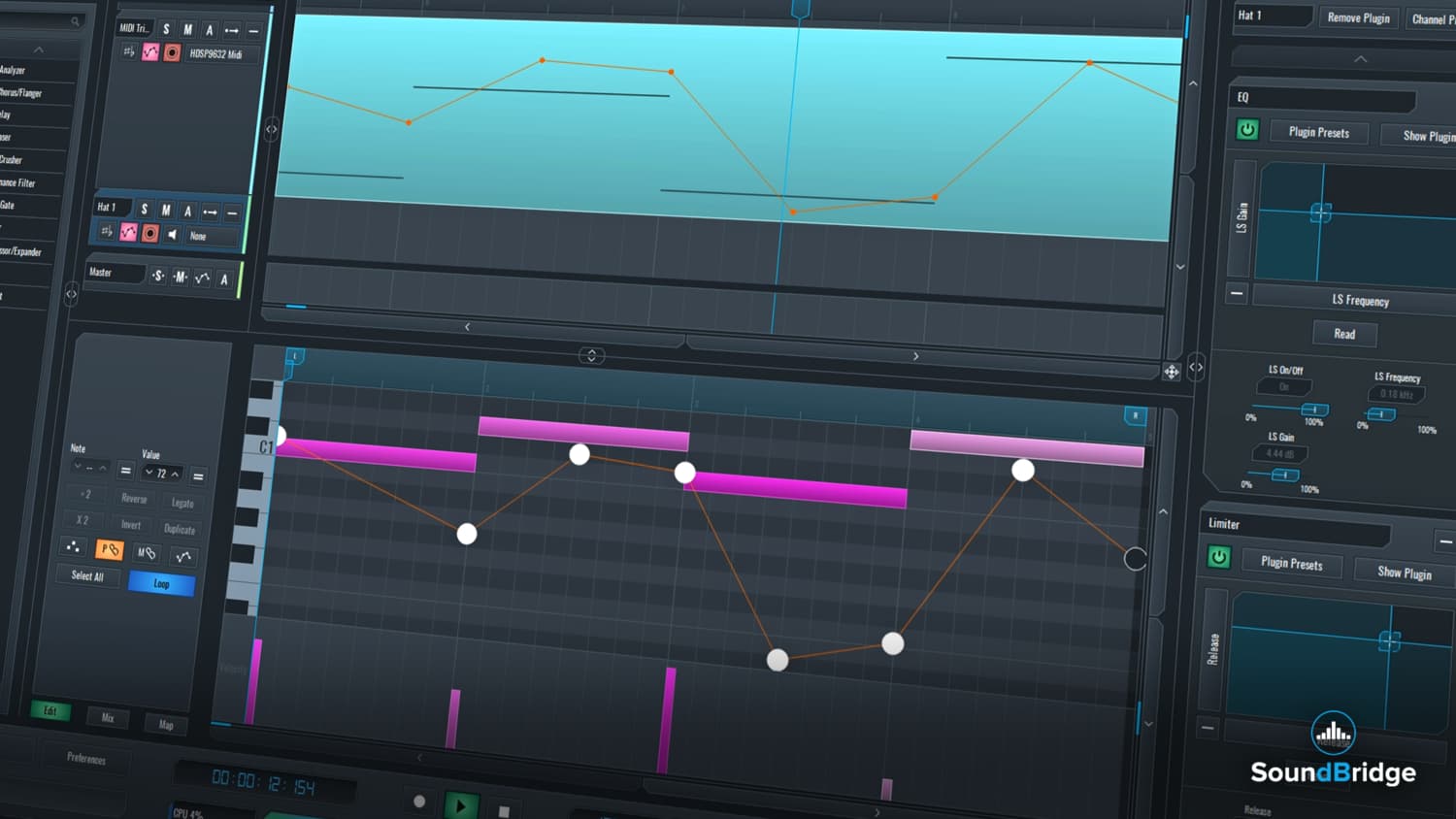 This is the featured image of the SoundBridge Widgets: MIDI Mapping blog article.