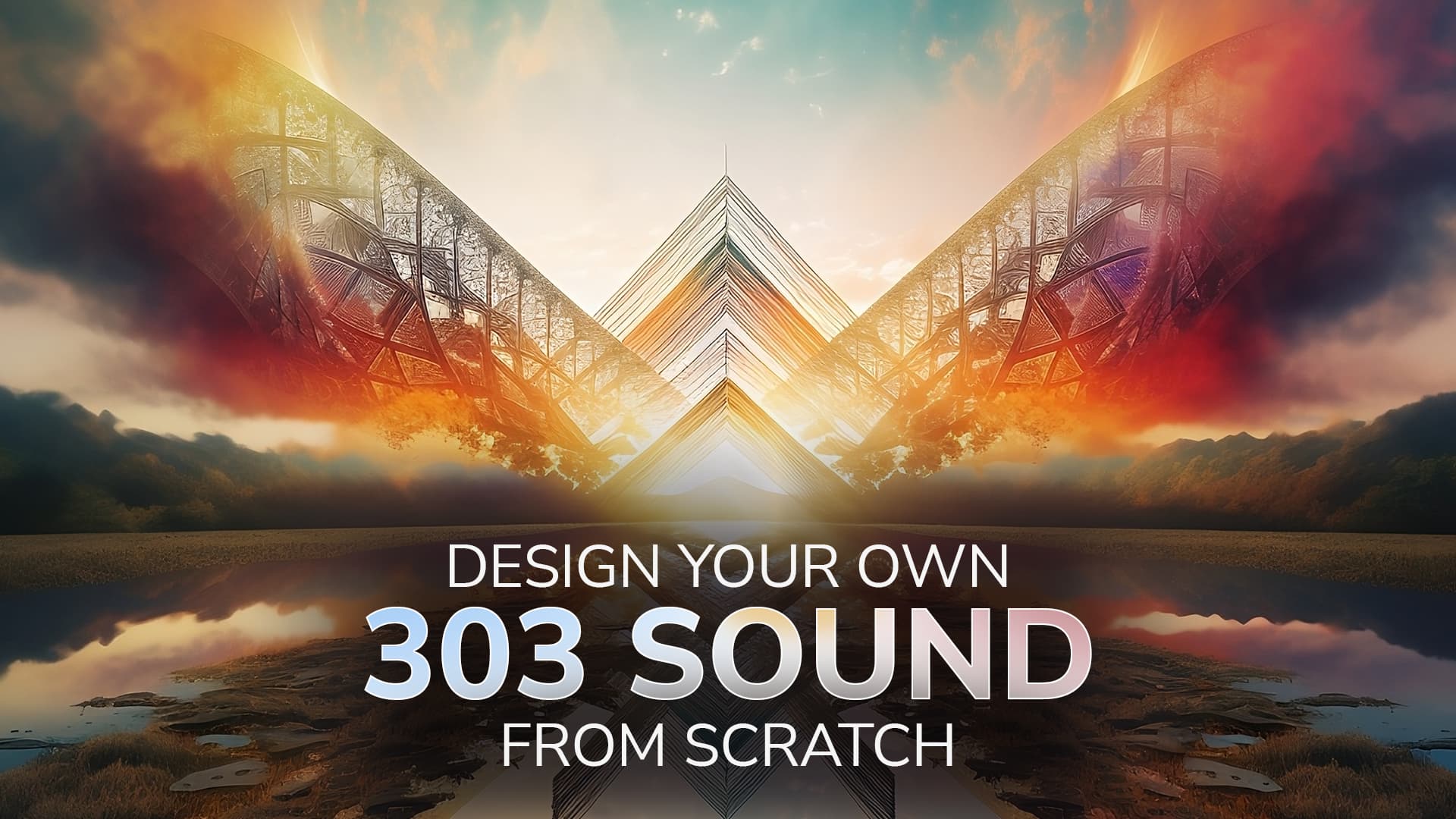 This is the featured image of the Design Your Own 303 Sound From Scratch blog article.