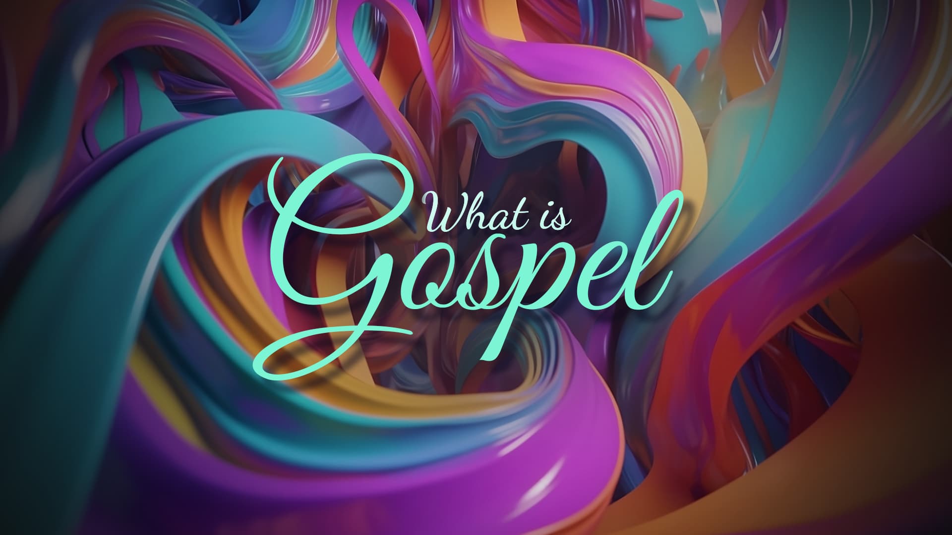 This is the featured image of the Gospel blog article.