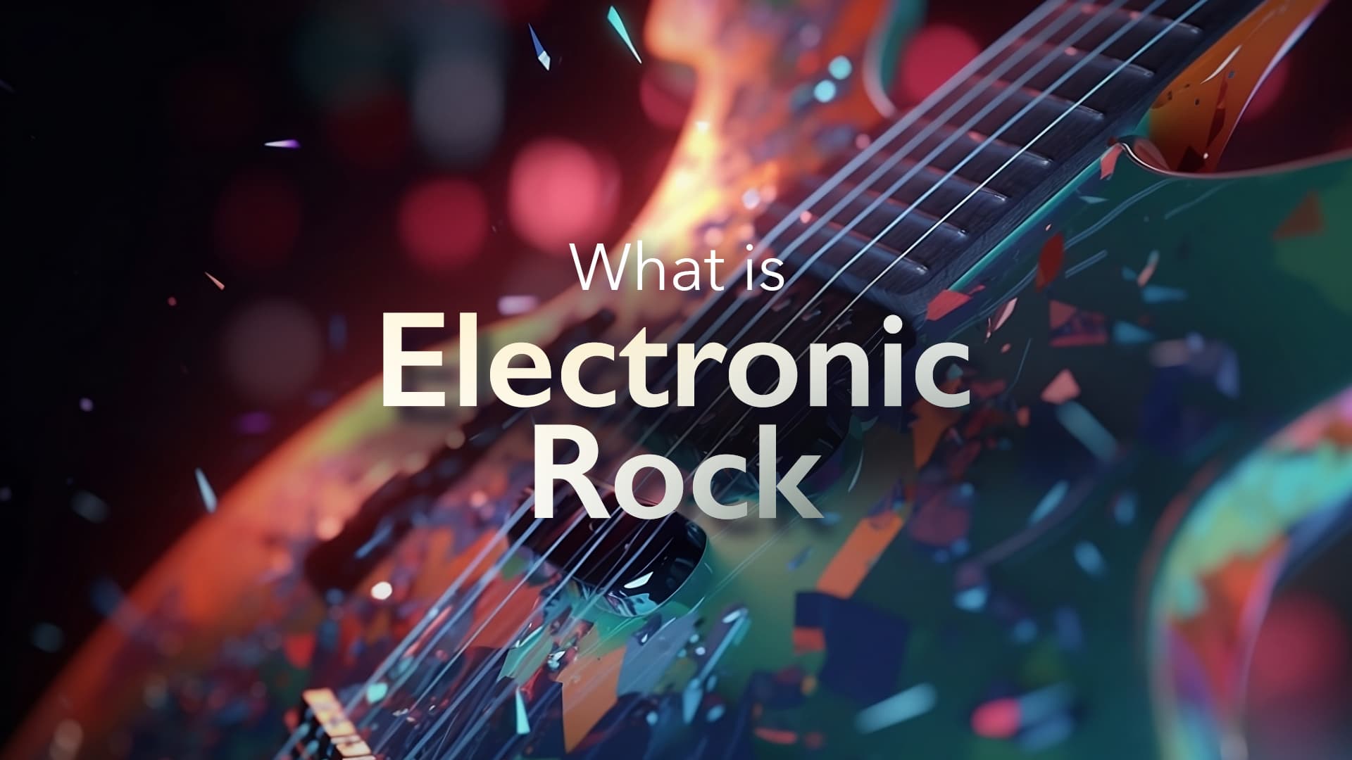 This is the featured image of the Electronic Rock blog article.