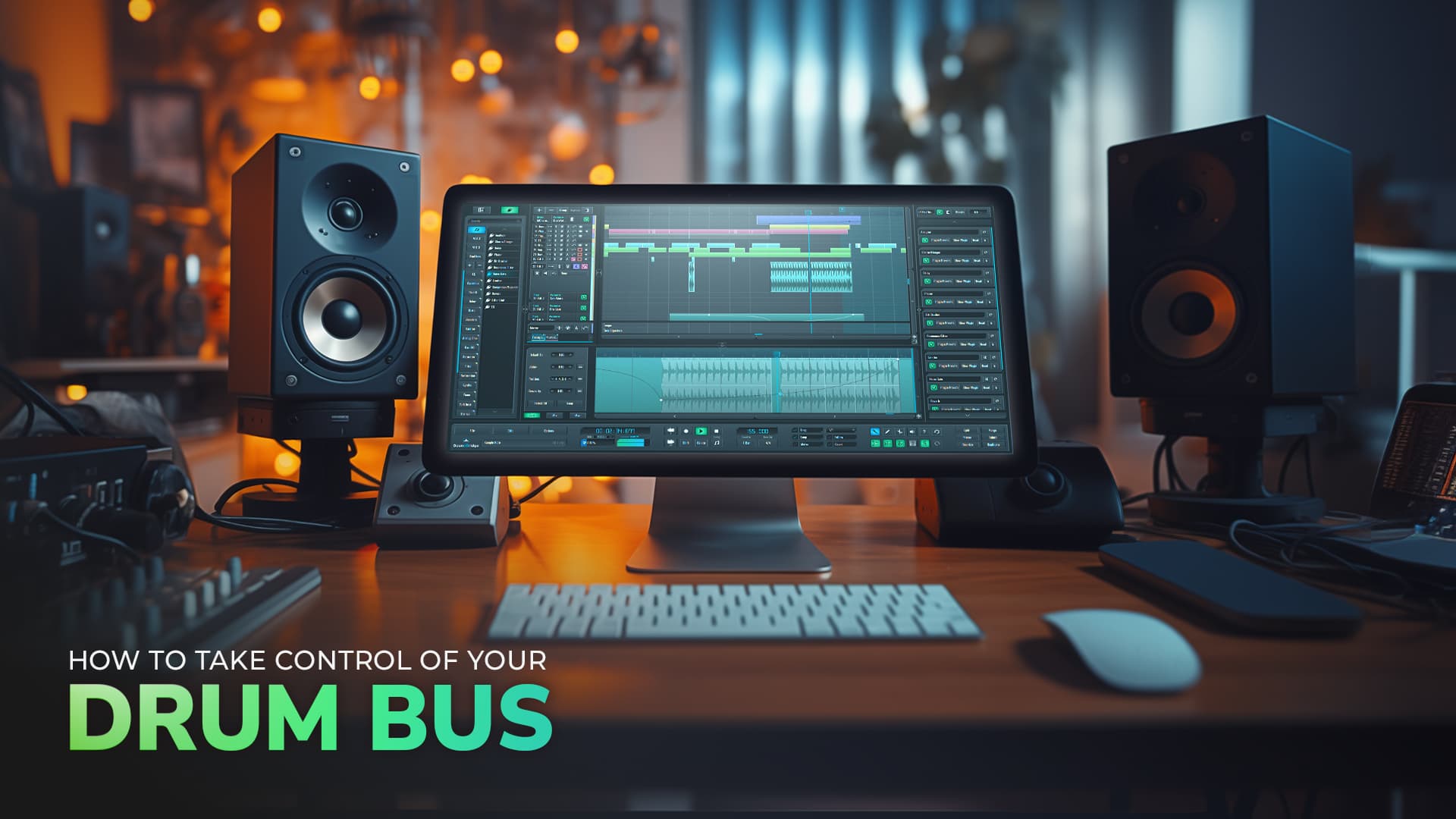 This is the featured image of the Take Control of Your Drum Bus blog article.