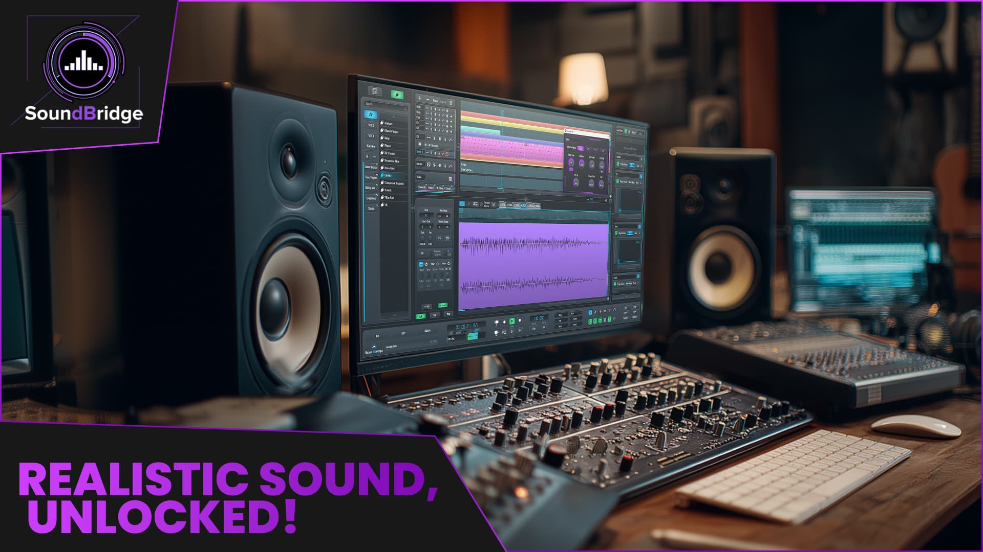 This is the featured image of the Unlocking Natural Sound with Round Robin Sampling in SoundBridge blog article.