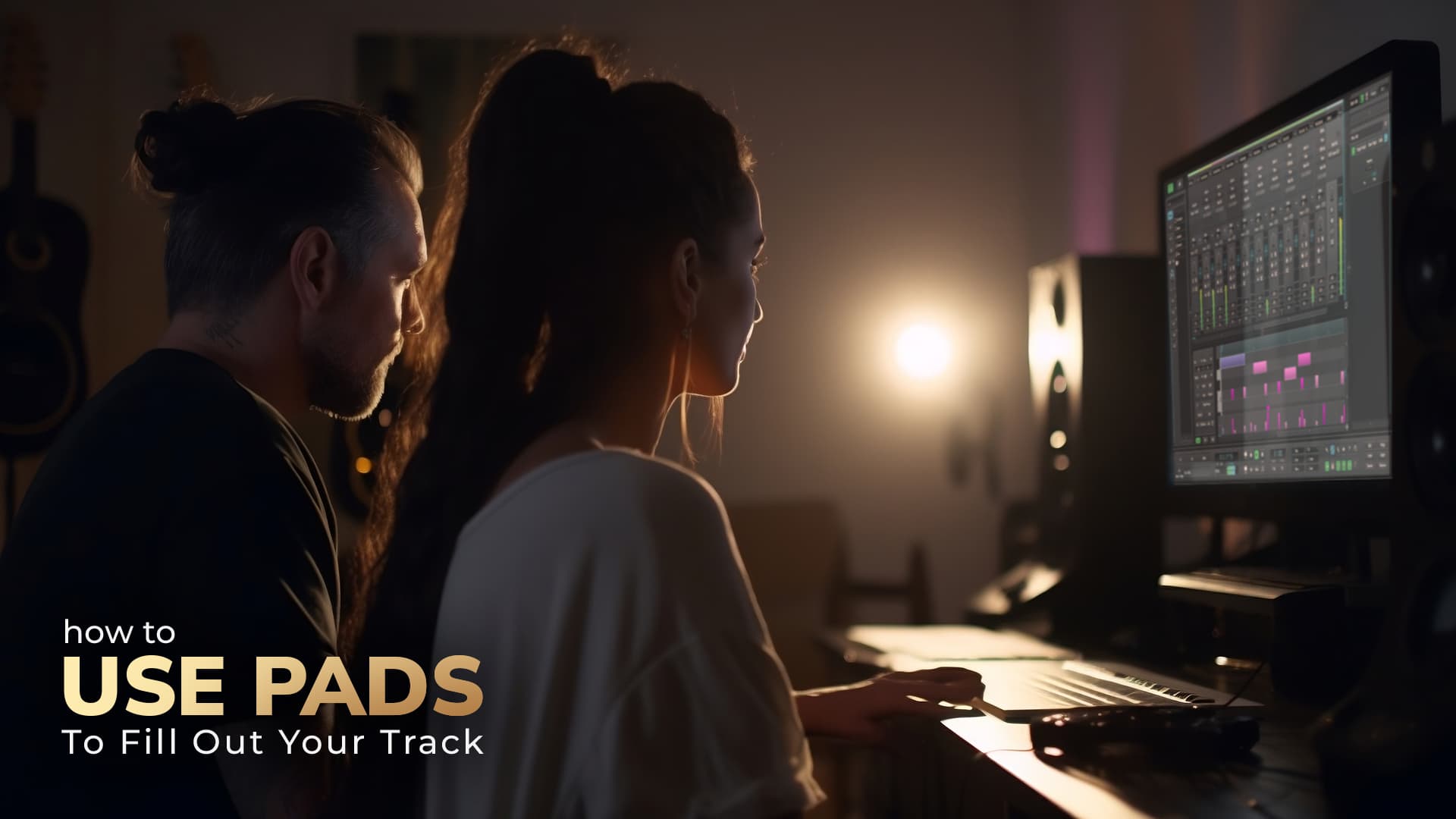 This is the featured image of the Use Pads to Fill Your Track blog article.